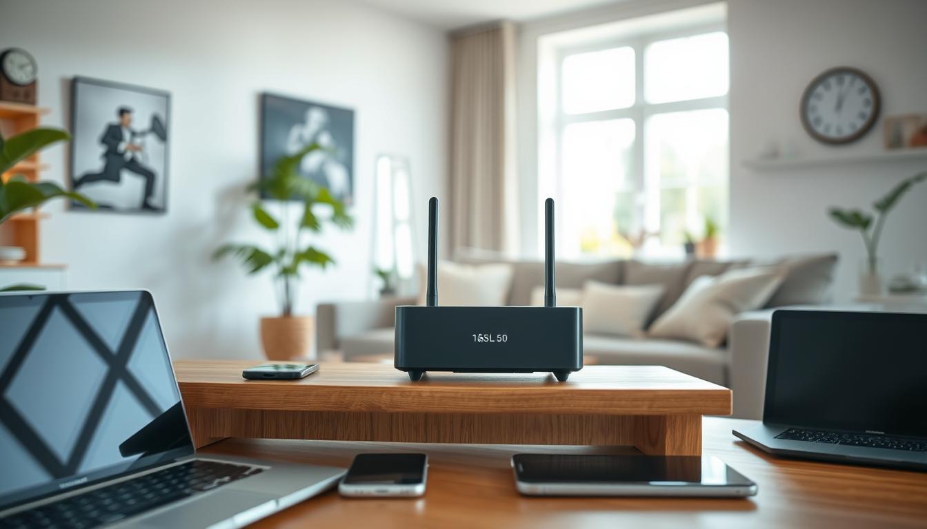 1&1 DSL 50 Internetanbieter Routerauswahl Highspeed-Internet Glasfaseranschluss