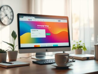 1&1 Homepage einrichten