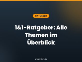 1&1-Ratgeber: Alle Themen im Überblick