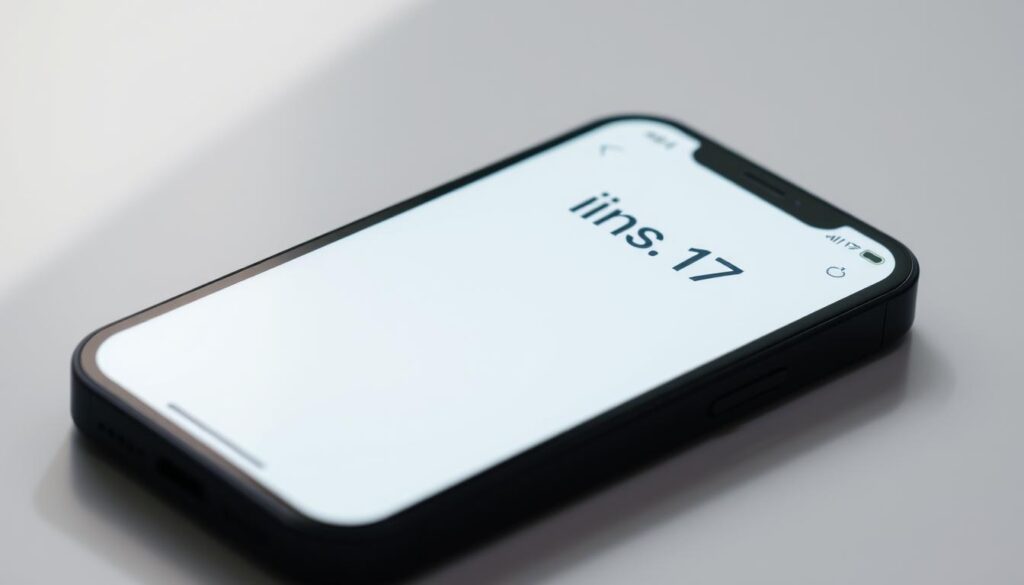 A closeup shot of an iPhone 12 device with its screen turned on, displaying a simplified iOS 17 interface. The phone's body has a sleek, matte black finish, accentuating its minimalist design. The background is blurred, creating a sense of depth and focus on the device. Soft, directional lighting from the left side casts subtle shadows, adding depth and dimension to the image. The overall mood is one of efficiency and simplicity, hinting at the improvements made to the device's performance through the deactivation of certain functions. A closeup shot of an iPhone 12 device with its screen turned on, displaying a simplified iOS 17 interface. The phone's body has a sleek, matte black finish, accentuating its minimalist design. The background is blurred, creating a sense of depth and focus on the device. Soft, directional lighting from the left side casts subtle shadows, adding depth and dimension to the image. The overall mood is one of efficiency and simplicity, hinting at the improvements made to the device's performance through the deactivation of certain functions.
