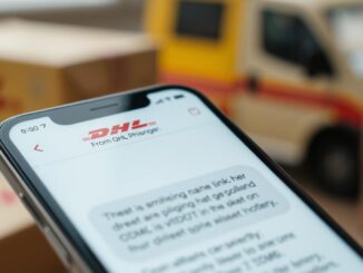 DHL Phishing SMS