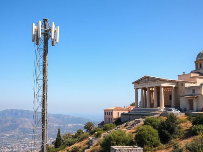Einführung Mobilfunknetz Griechenland