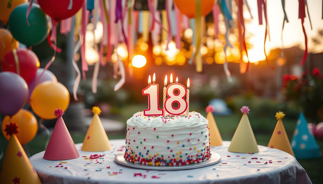 Glückwünsche 18. Geburtstag