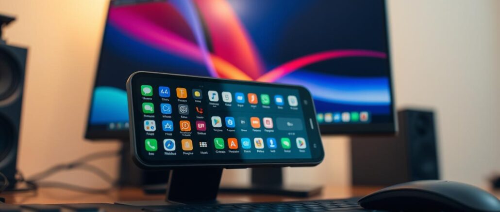 Handy-Bildschirm auf PC übertragen