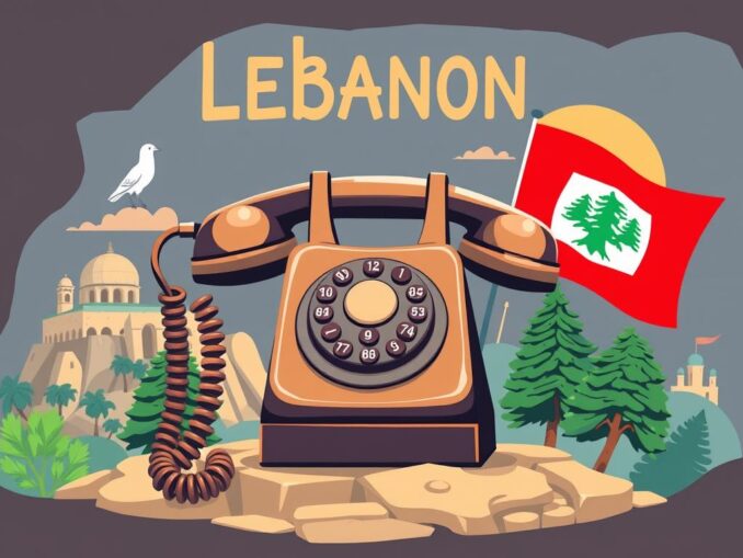 Libanesische Telefonvorwahlen