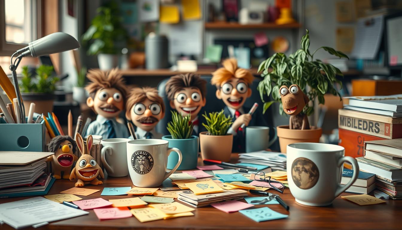 Lustige Bürosprüche