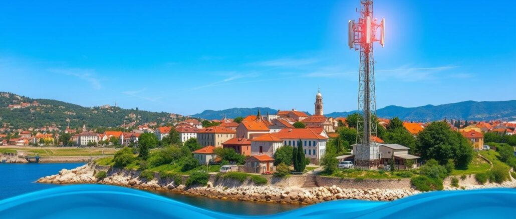 Mobilfunknetz-in-Kroatien Mobilfunknetz in Kroatien