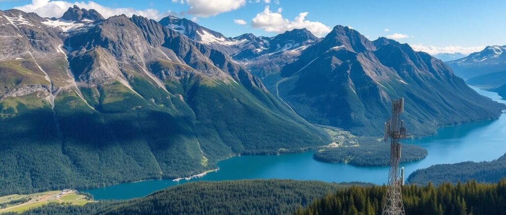 Mobilfunknetz-in-Norwegen Mobilfunknetz in Norwegen