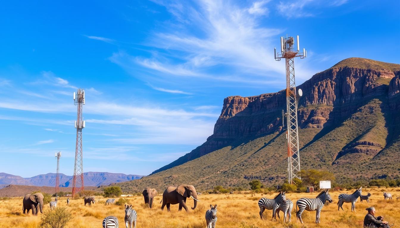 Mobilfunknetz in Südafrika