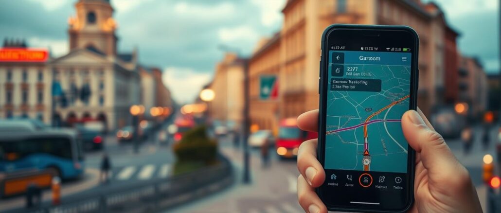 Smartphone-Navigation Smartphone-Navigation