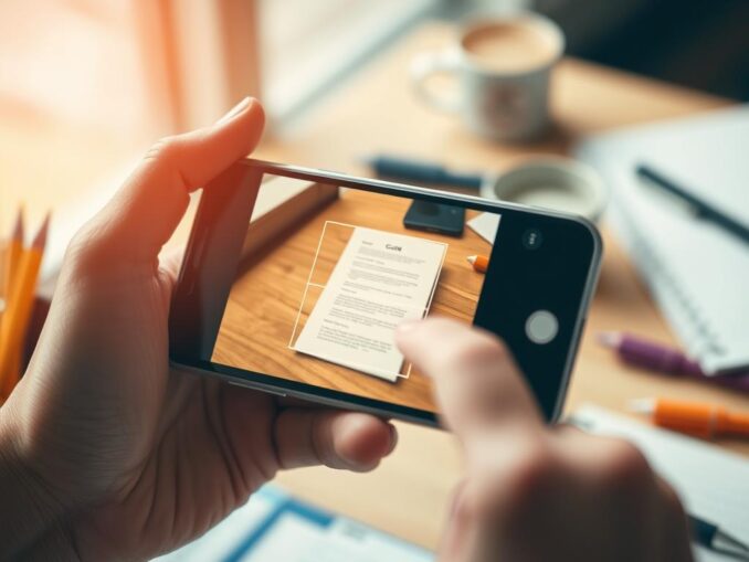 Smartphone scannen Anleitung