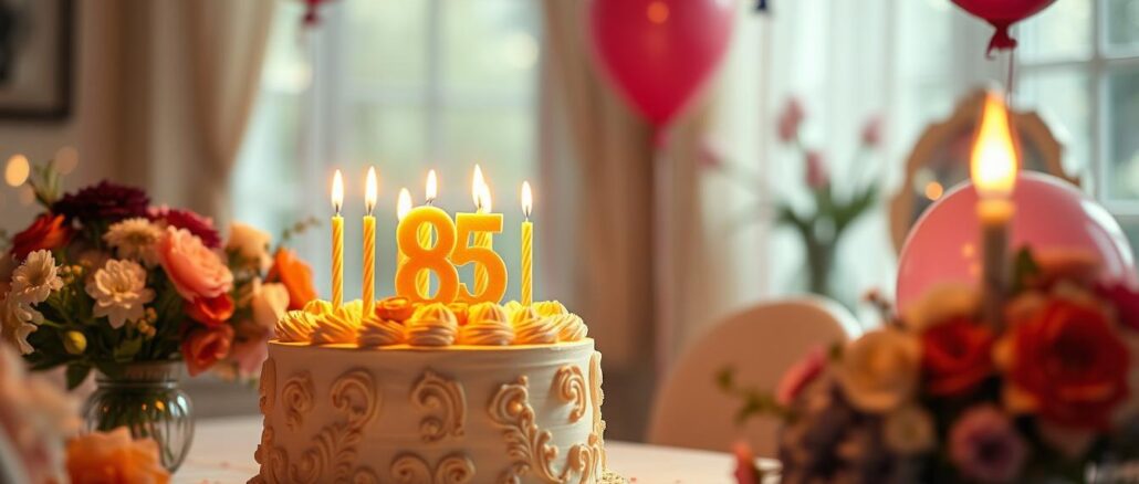 Sprüche 85. Geburtstag