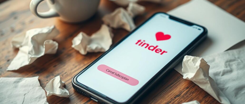 Tinder-Abo-beenden Tinder Abo beenden