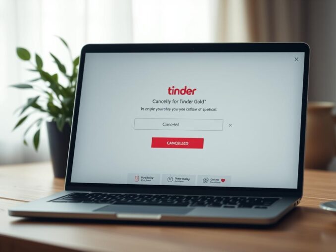 Tinder Gold Abo kündigen