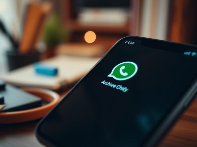 WhatsApp Chat archivieren