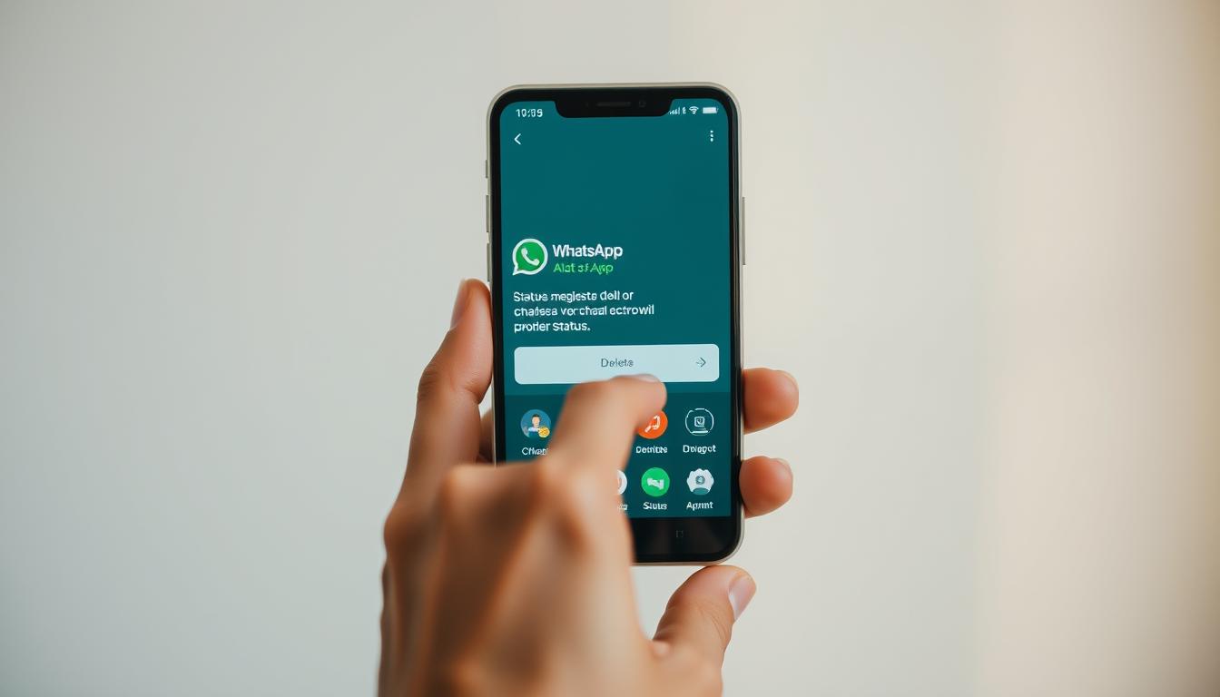 WhatsApp-Status löschen Anleitung