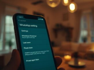 Wie kann ich den 'Zuletzt online'-Status in WhatsApp ausschalten?
