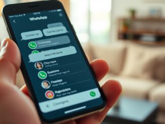 Wie sende ich eine WhatsApp-Nachricht an mehrere Empfänger?