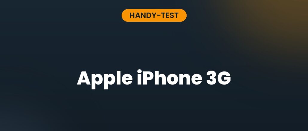 Apple iPhone 3G