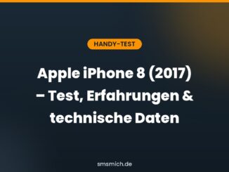 Apple iPhone 8 (2017) – Test, Erfahrungen & technische Daten