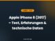 Apple iPhone 8 (2017) – Test, Erfahrungen & technische Daten