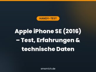 Apple iPhone SE (2016) – Test, Erfahrungen & technische Daten