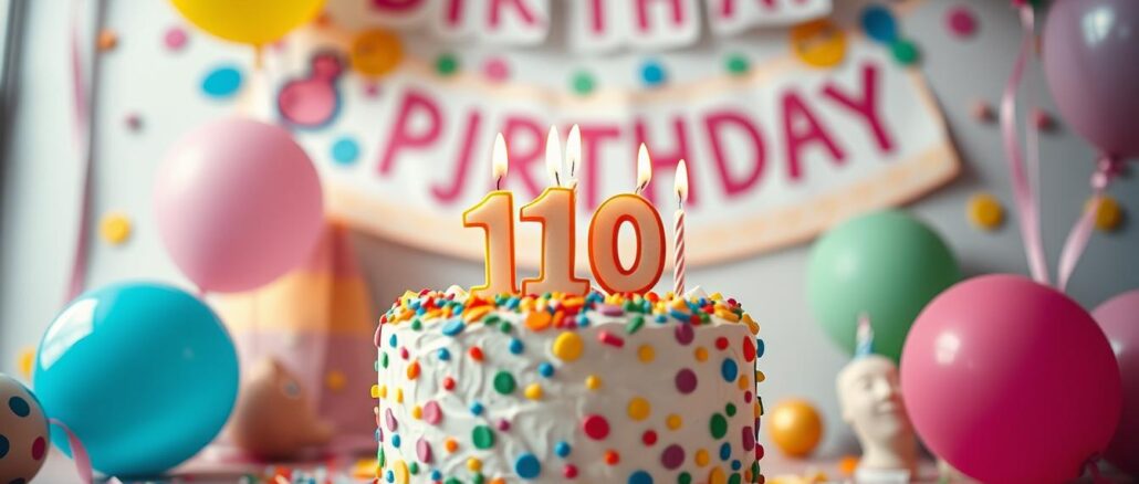 Sprüche zum 10. Geburtstag