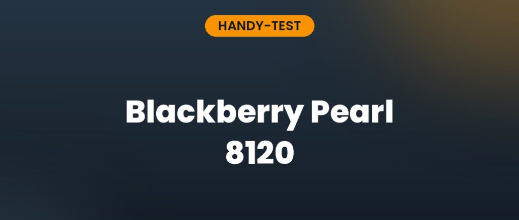 Blackberry Pearl 8120