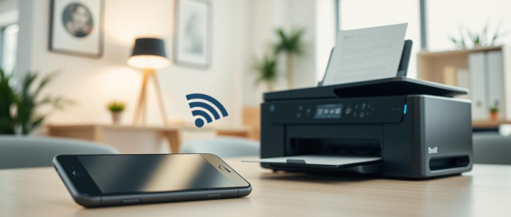 Mobile Druckfunktion mit Smartphone