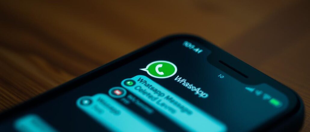 Kann man gelöschte WhatsApp-Nachrichten wiederherstellen?