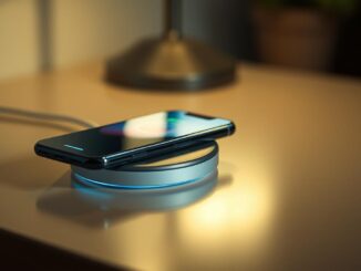 Drahtloses Laden eines Smartphones