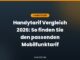 Handytarif Vergleich 2026: So finden Sie den passenden Mobilfunktarif