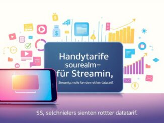 Handytarife für Streaming-Fans: So wählen Sie den richtigen Datentarif
