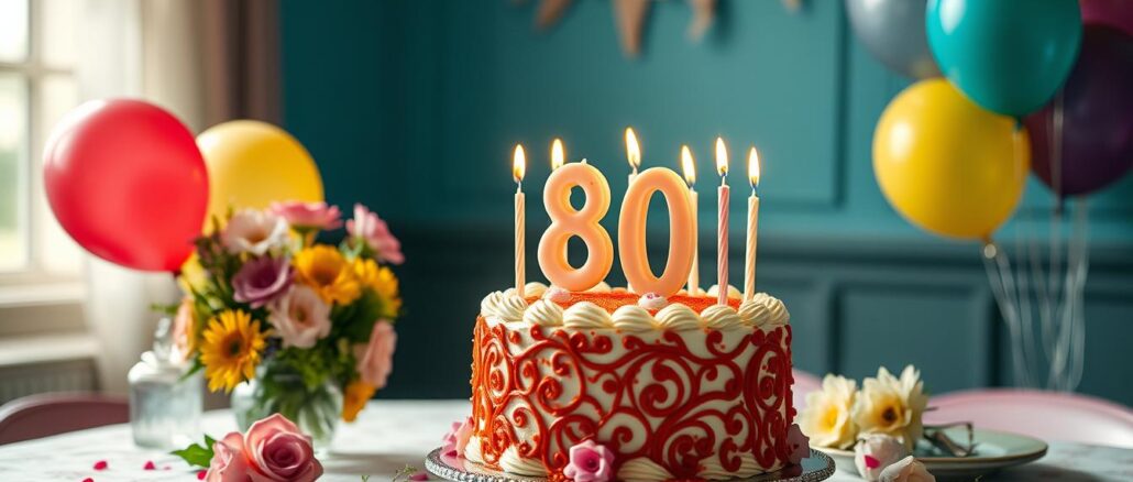 Herzliche Sprüche 80. Geburtstag
