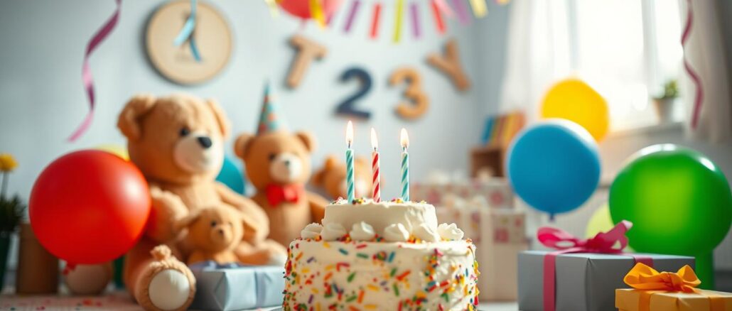 Glückwünsche 2. Geburtstag