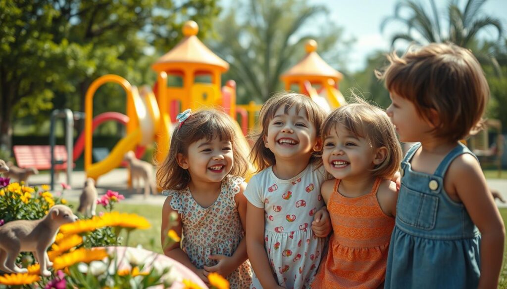 Kinder lachen Kinder lachen
