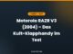 Motorola RAZR V3 (2004) – Das Kult-Klapphandy im Test