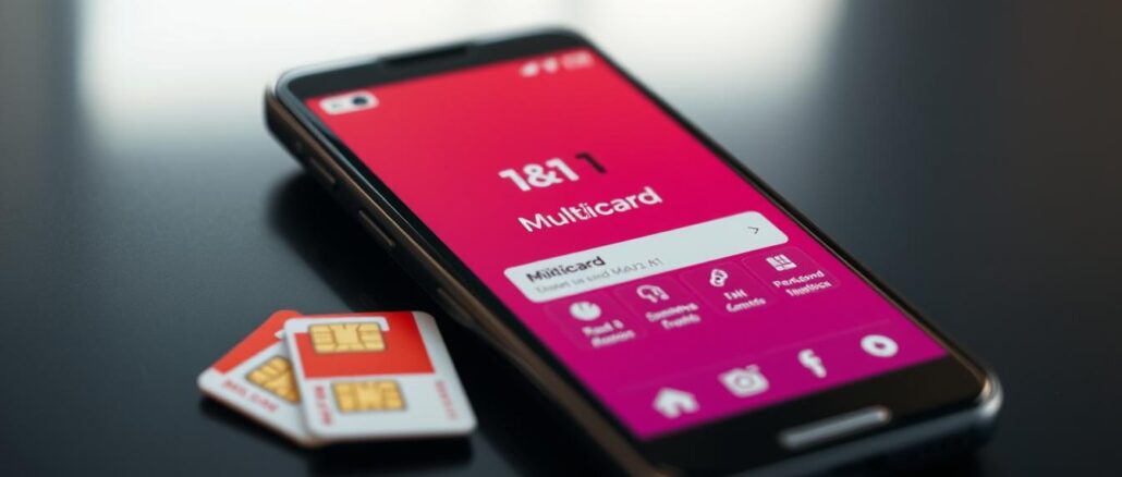 1&1 Multicard Nutzung