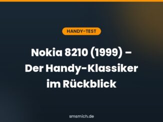 Nokia 8210 (1999) – Der Handy-Klassiker im Rückblick