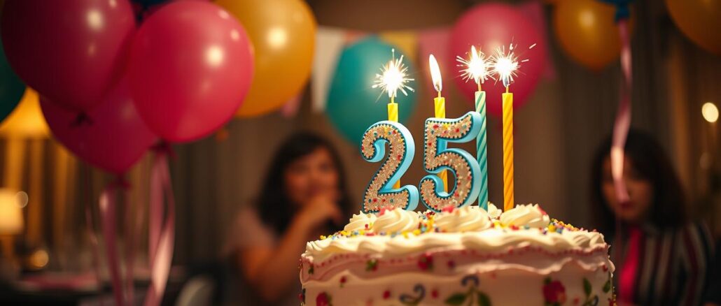 25.-Geburtstag 25. Geburtstag