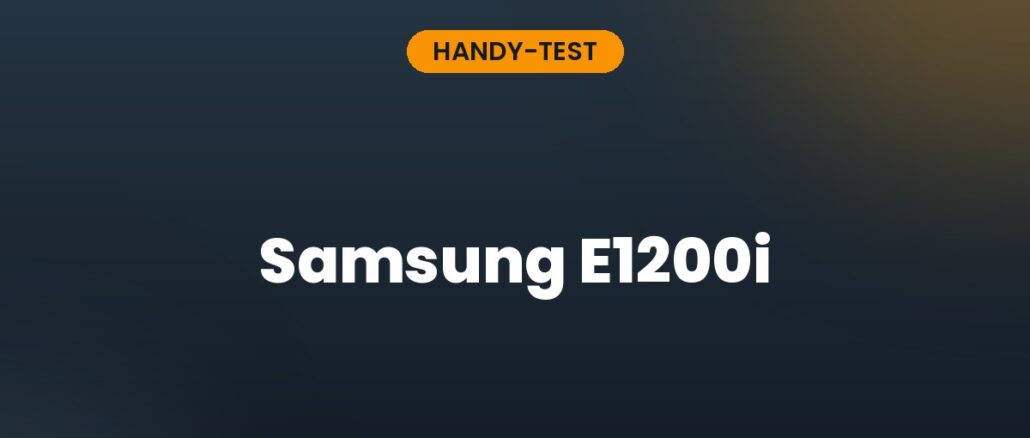 Samsung E1200i