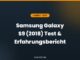 Samsung Galaxy S9 (2018) Test & Erfahrungsbericht