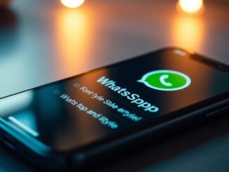 Wie kann ich die Schriftart in WhatsApp ändern?
