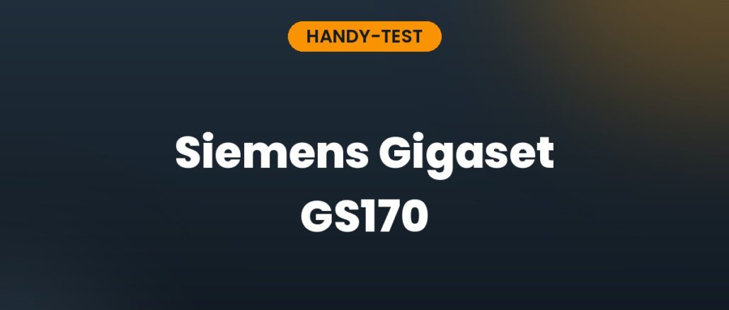 Siemens Gigaset GS170