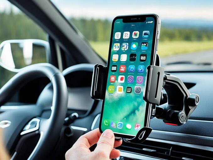 smartphone halter auto
