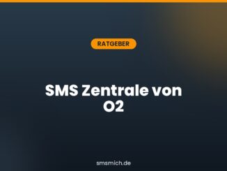 SMS Zentrale von O2