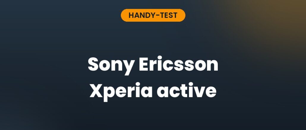 Sony Ericsson Xperia active