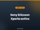 Sony Ericsson Xperia active