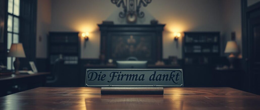 Woher-kommt-der-Spruch-Die-Firma-dankt Woher kommt der Spruch Die Firma dankt