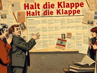 Woher kommt der Spruch Halt die Klappe